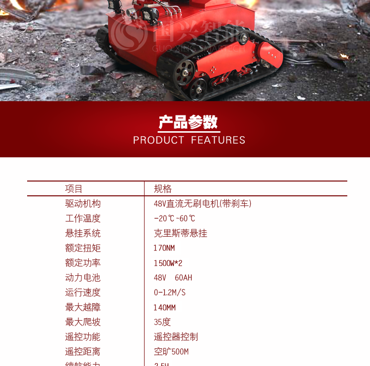 消防滅火機(jī)器人RXR-M40D-880T