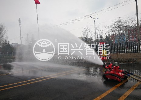 临沂消防机器人交付