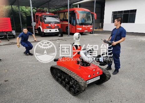益阳水炮联动机器人交付