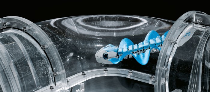 Festo发布具有独特鳍片驱动器的水下机器人BionicFinWave